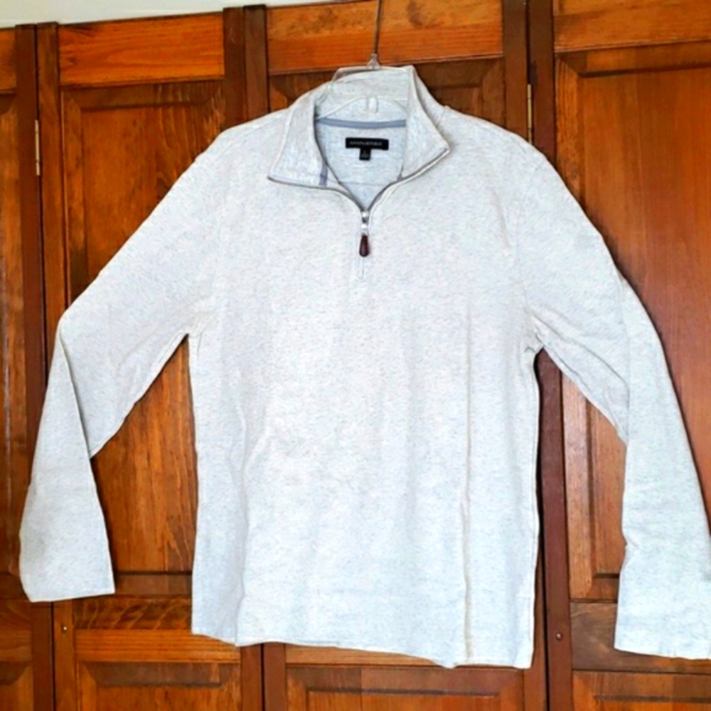 Banana Republic Men's 1/4 Zip Pullover Sz L